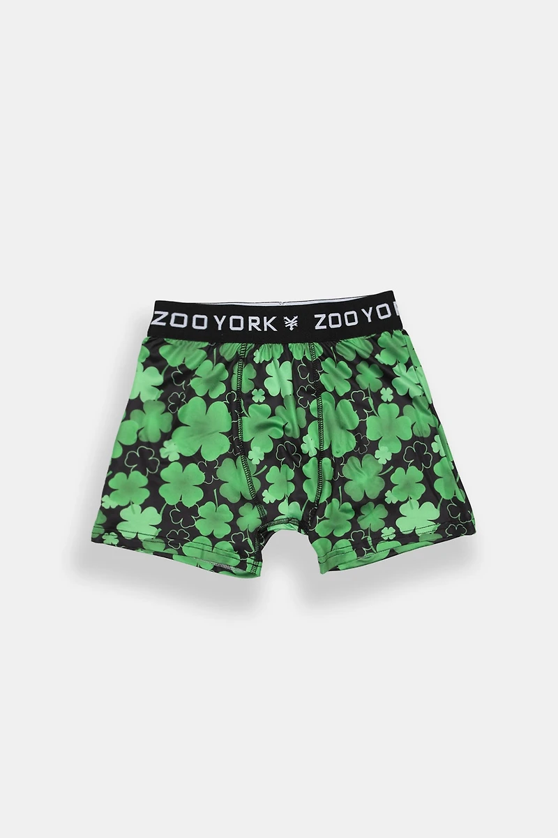 Zoo York Youth Shamrocks Boxer Brief - Black /
