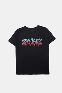 Zoo York Youth Drip Logo T-Shirt - Black /