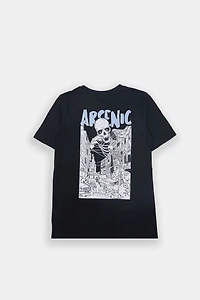 Arsenic Youth Apocalyptic Skeleton Graphic T-Shirt - /