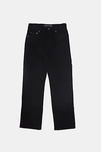 Youth Straight Leg Black Jeans - /