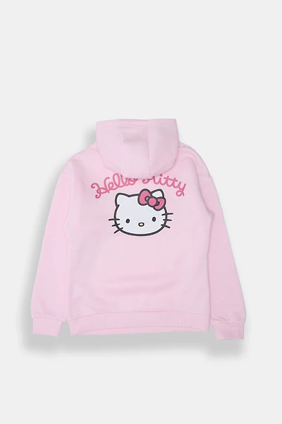 Girls Hello Kitty Graphic Hoodie