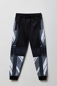 Youth Armour Print Fleece Jogger - Multi /