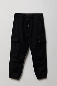 Youth Soft Knit Cargo Joggers - /