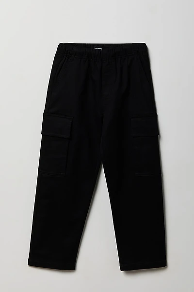 Youth Soft Knit Straight Cargo Pants - /