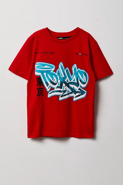 Youth Graffiti Graphic Tee - /