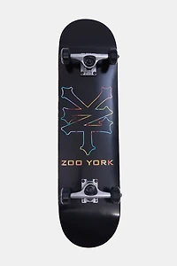 Zoo York Gradient Logo Skateboard 8" - Black / 8