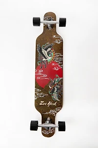 Zoo York Sunset Cranes Longboard 40" - Brown / 40