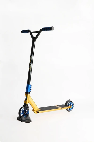 Pivot X-Park Gold & Blue Scooter - Gold / O/S