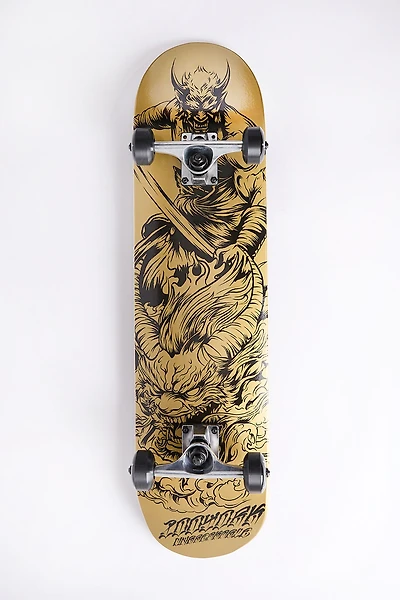 Zoo York Dragon Rider Skateboard 7.75" - Gold /
