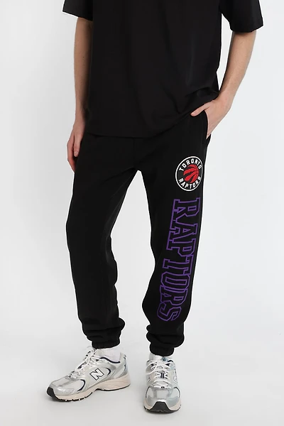 Toronto Raptors Leg Print Sweatpants - Black /