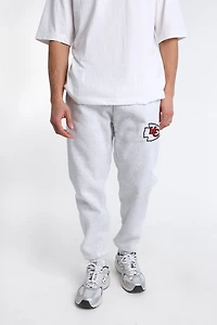 Kansas City Chiefs Embroidered Sweatpants - Oatmeal /