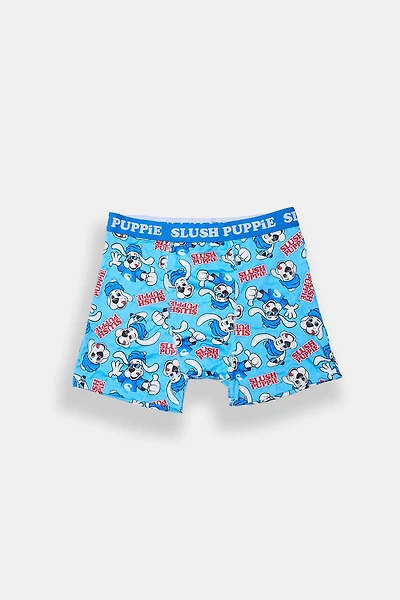 Slush Puppie Printed Boxer Briefs - Blue /