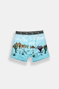 Coors Rodeo Printed Boxer Brief - Blue /