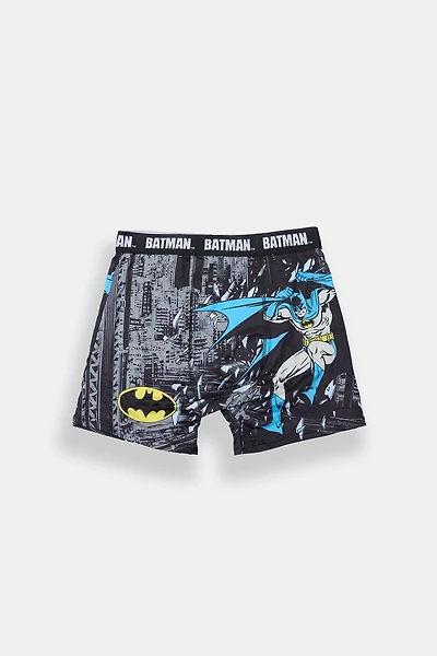 Batman Printed Boxer Briefs - Black /