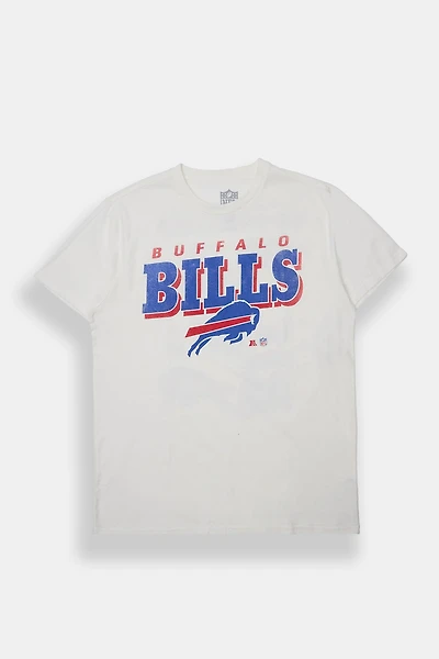 Mens Buffalo Bills AFC Graphic Oversized Tee - White /