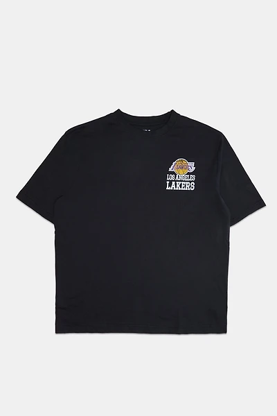 Mens LA Lakers Logo T-Shirt - Black /
