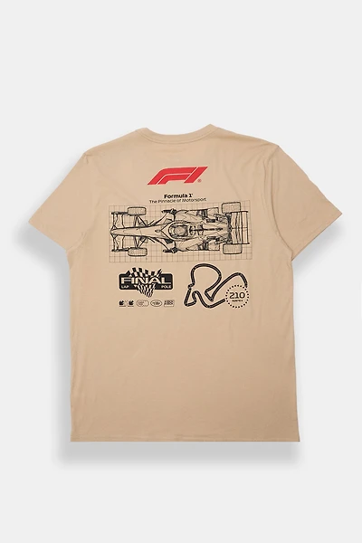 Mens F1 Final Lap Graphic Tee