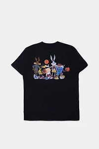 Mens Looney Tunes Basketball Graphic T-Shirt - Black /