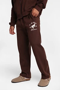 Ford Bronco Graphic Sweatpants - Brown /
