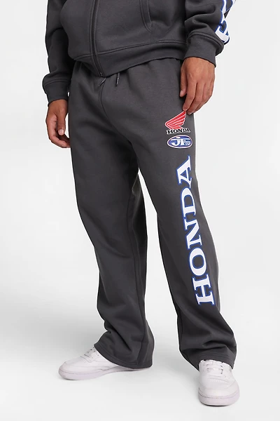 Honda Graphic Sweatpants - Dark Grey /