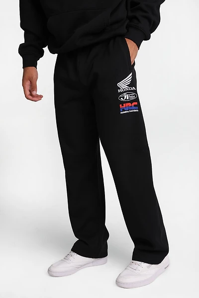 Honda Racing Graphic Sweatpants - Black /