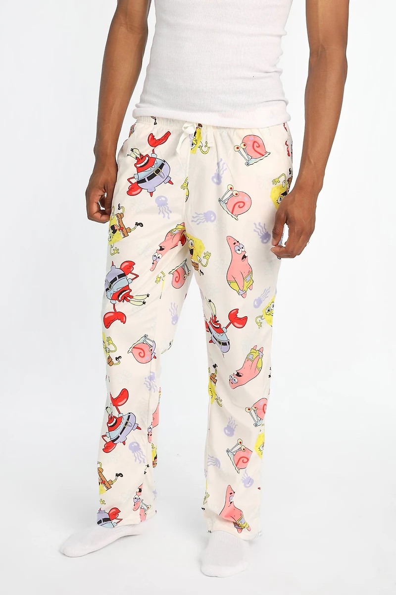 SpongeBob Silky Fleece Pajama Pants