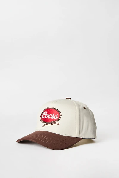 Coors Embroidered Baseball Cap - Brown / O/S