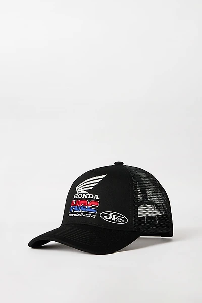 Honda HRC Embroidered Trucker Cap - Black / O/S