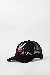 Honda HRC Embroidered Trucker Cap - Black / O/S