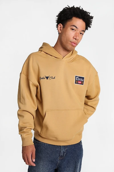 Coors Rodeo Club Graphic Hoodie - Tan /