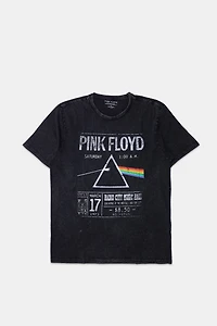 Mens Pink Floyd Radio City Graphic T-Shirt - Black /