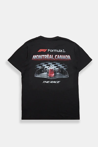 Formula 1 Montréal Graphic Tee - Black /