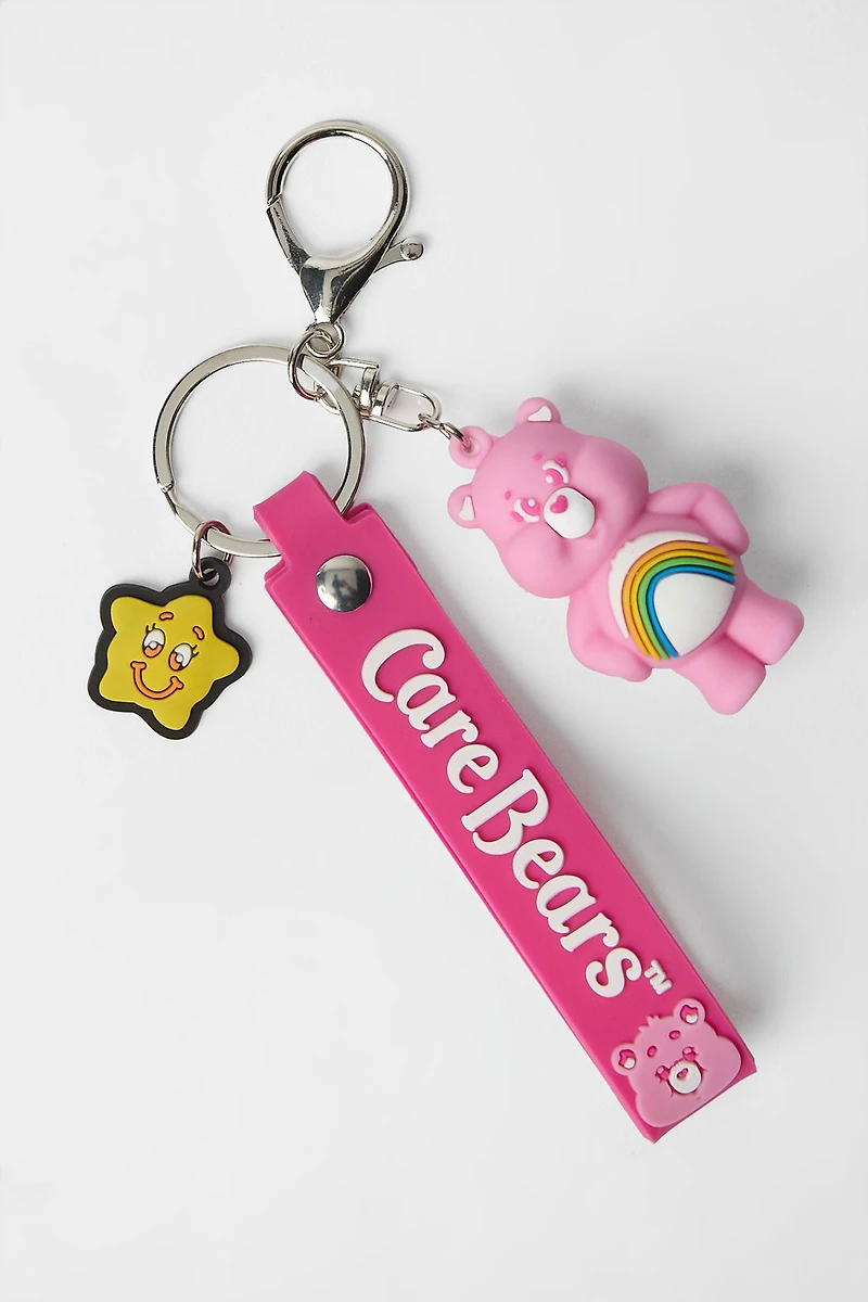 Care Bears Keychain - Pink / O/S