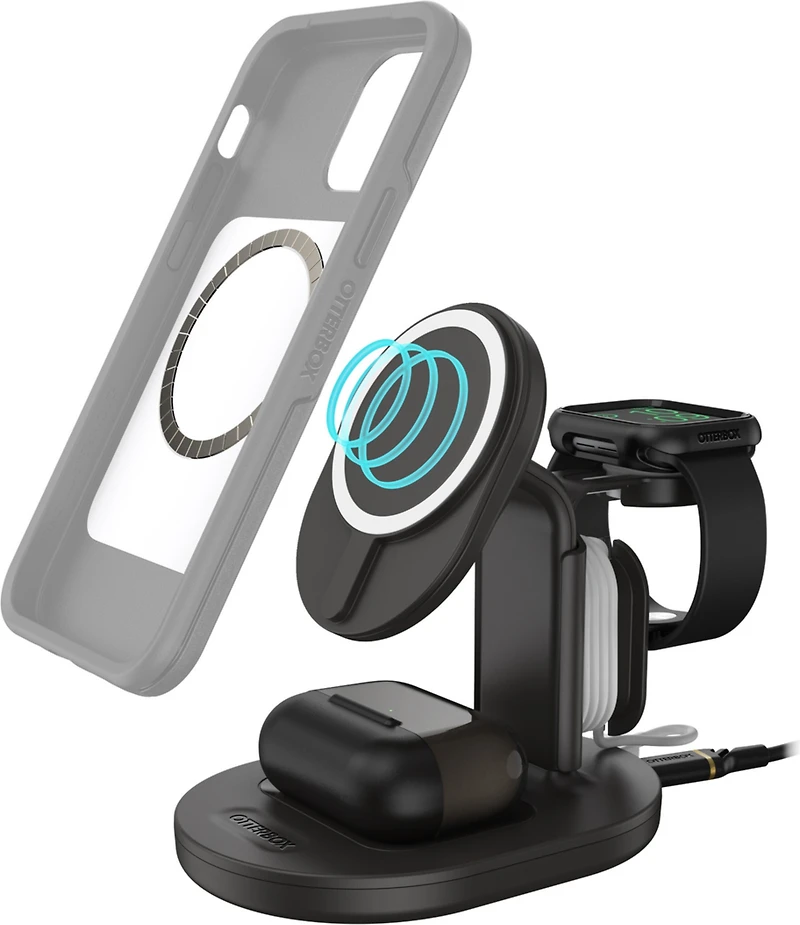 Otterbox - 3-in-1 Charging Station For Magsafe - Radiant Night