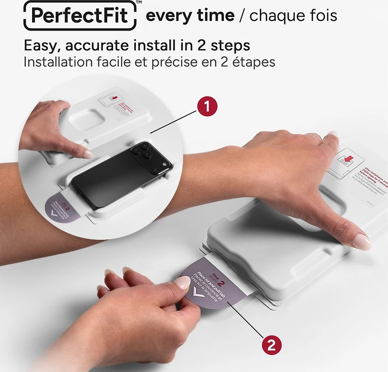 ZAGG 200118644 Protection D'écran InvisibleShield Glass Elite pour iPhone Air
