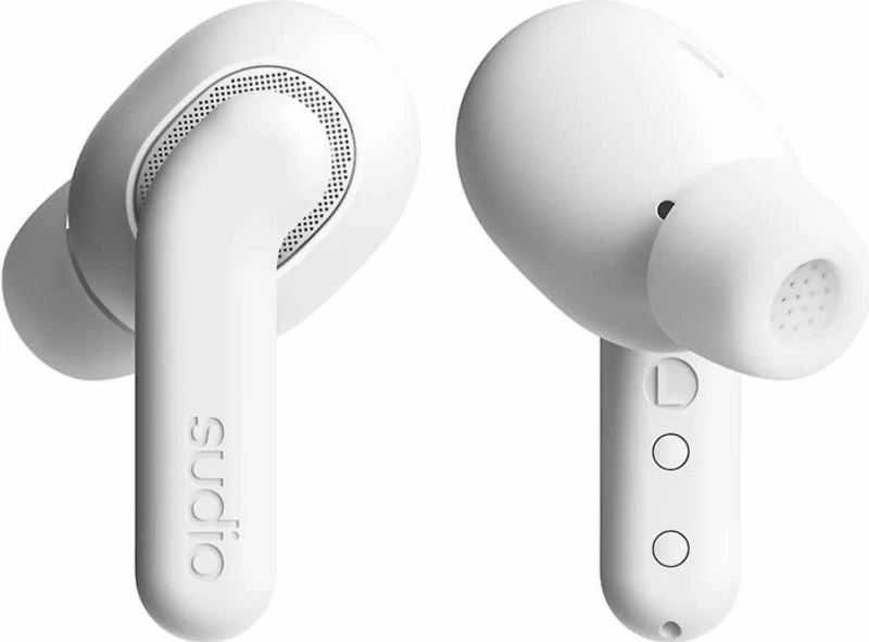 Sudio - E4 Pro True Wireless ANC Headphones White