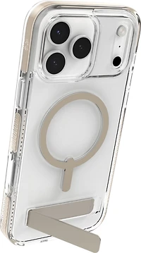 iPhone 17 Pro Max ZAGG Graphene Santa Cruz Snap Kickstand Case - Titanium