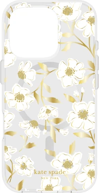 iPhone 16 Pro Kate Spade Protective Prints MagSafe Case - Sunshine Floral