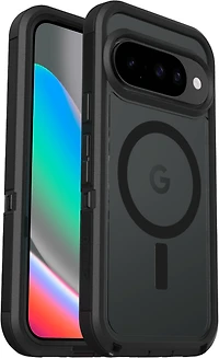 OtterBox 7798258 Étui Defender Pro XT Clear avec Magnets Dark Side pour Google Pixel 10/10 Pro