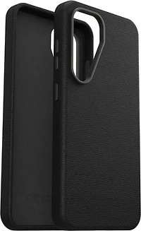 OtterBox - Symmetry Cactus Leather Case for Samsung Galaxy S25 - Noir Ash