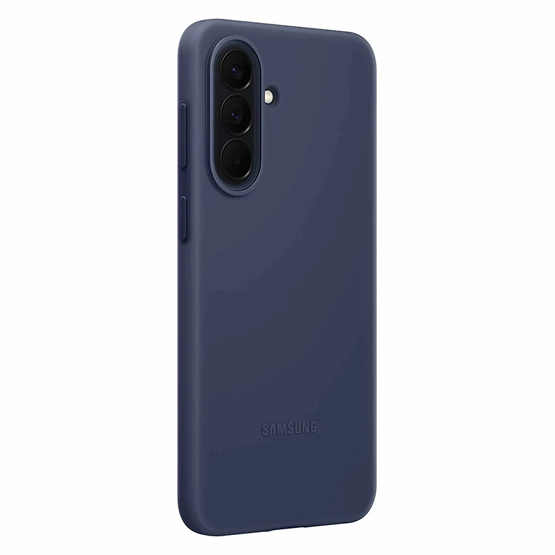 Samsung - Silicone Case Dark Blue for Samsung Galaxy A57 5G