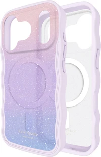 Kate Spade KS057330 Étui Wavy MagSafe Opal Glitter pour iPhone 17 Pro