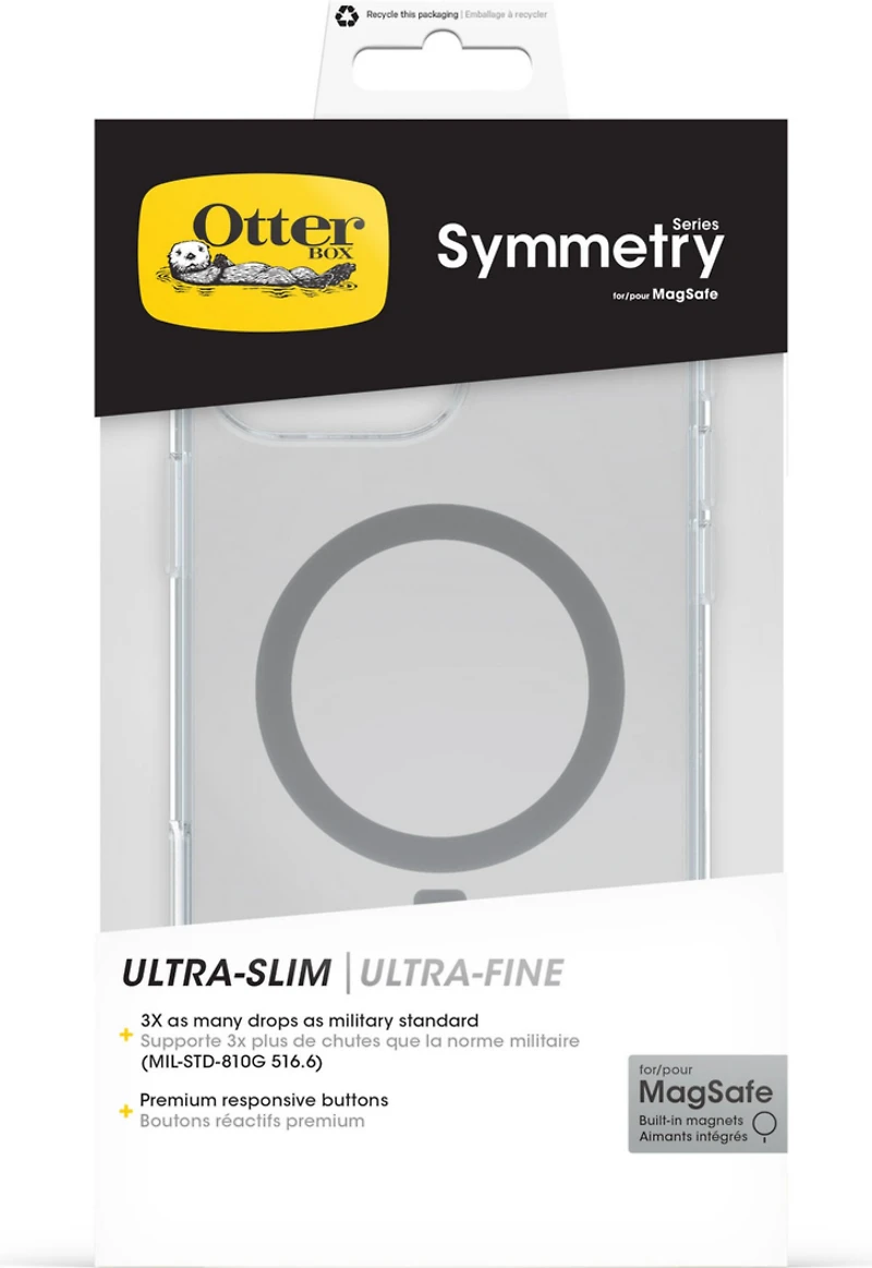 iPhone 16 Pro Max Otterbox Symmetry Clear Camera Control w/ MagSafe Series Case - Clear