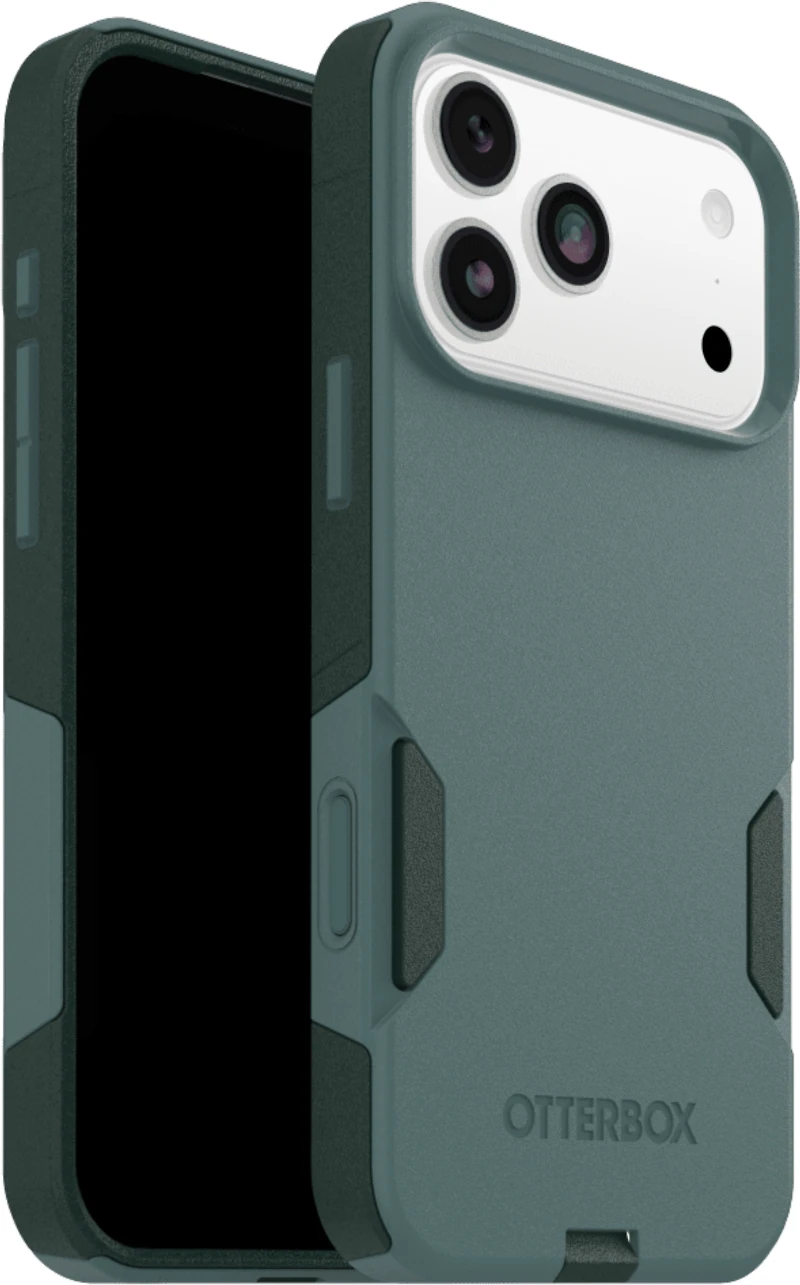 OtterBox 7798348 Étui Commuter MagSafe avec Contrôle de la Caméra Sagebrush (Vert) pour iPhone 17 Pro Max