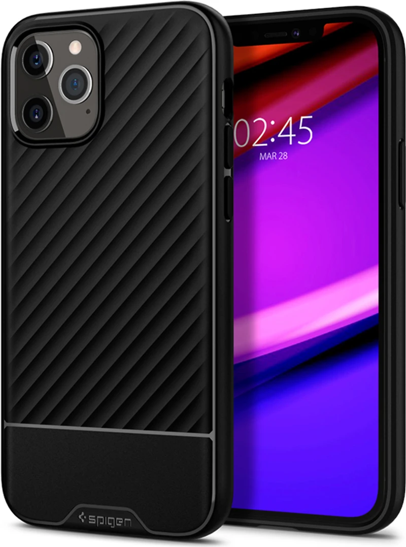 Spigen Core Armor Case for iPhone 12 Pro Max - Matte Black