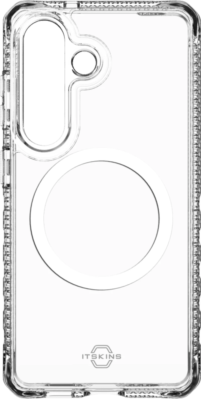 ITSKINS - Hybrid_R Clear MagSafe Case for Samsung Galaxy S26 Plus - Clear