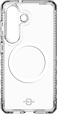 ITSKINS - Hybrid_R Clear MagSafe Case for Samsung Galaxy S26 Plus - Clear