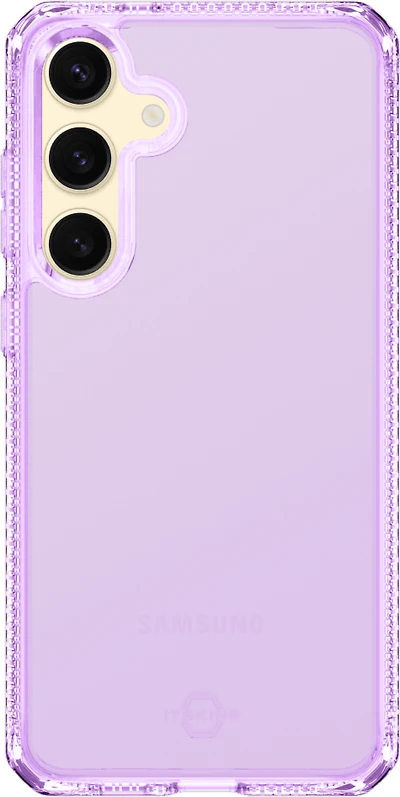 Spectrum_R Clear Case Light Purple for Samsung Galaxy S25
