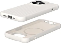 Étui Dot compatible avec MagSafe UAG - iPhone 14 Pro, blanc (Marshmallow)
