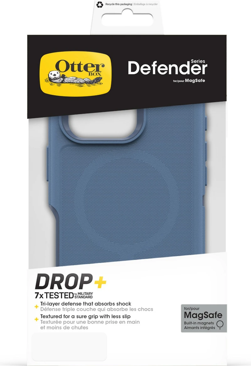 iPhone 16 Pro Otterbox Defender Pro w/ MagSafe Series Case - Blue - Baby Blue Jeans
